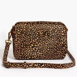 Madewell Transport Camera Bag - Spotted Calf Hair
